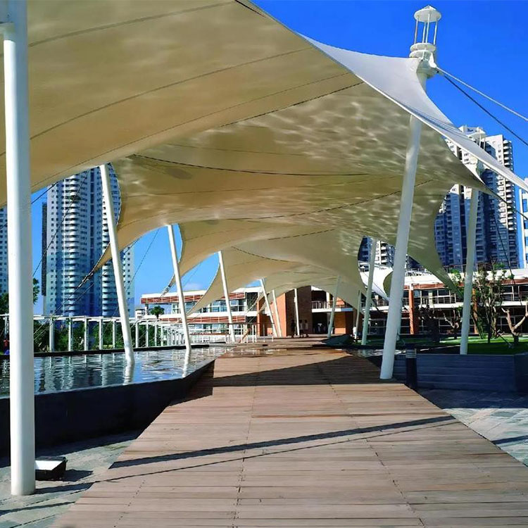 九寨沟县膜结构景观棚